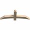 Ekena Millwork Bellingham Rough Sawn Timber Gable Bracket, Douglas Fir, 48"W x 18"H x 4"D x 4"F, 9/12 Pitch GBW048X18X0404BEL00RDF - alternate 4